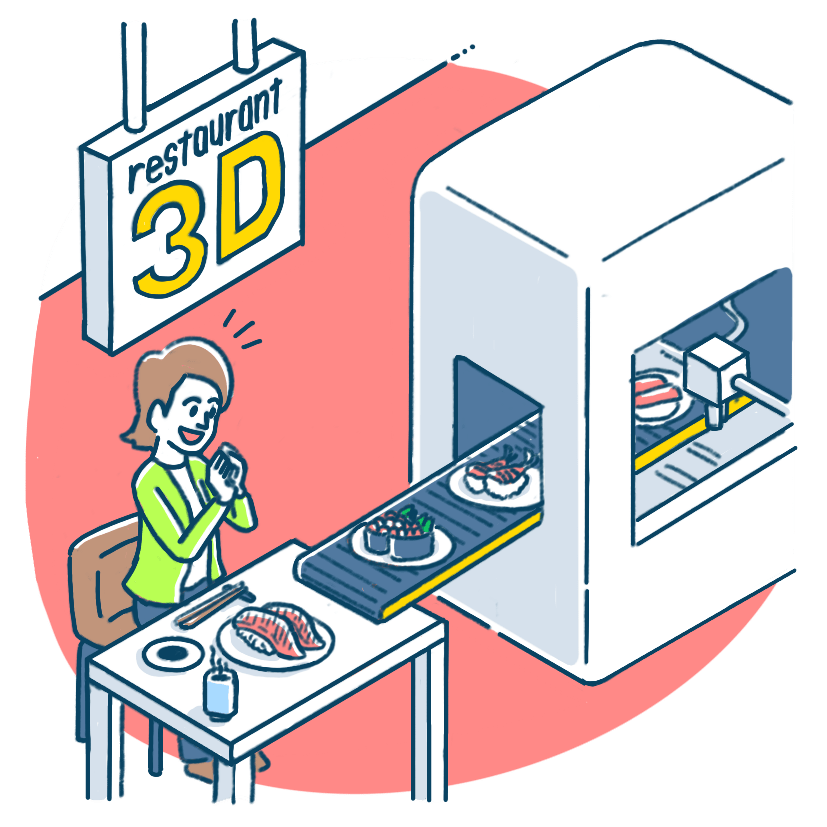 レストラン「3D」