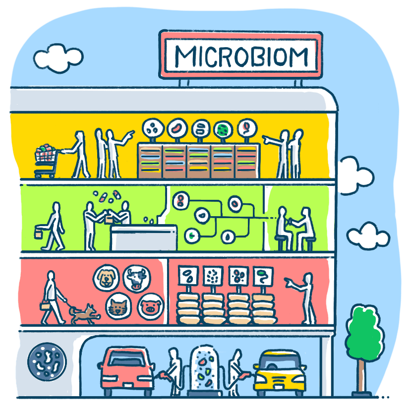 デパート「Microbiom」